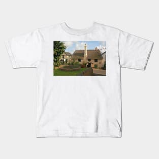 Thatched Cottage, Somerset Kids T-Shirt